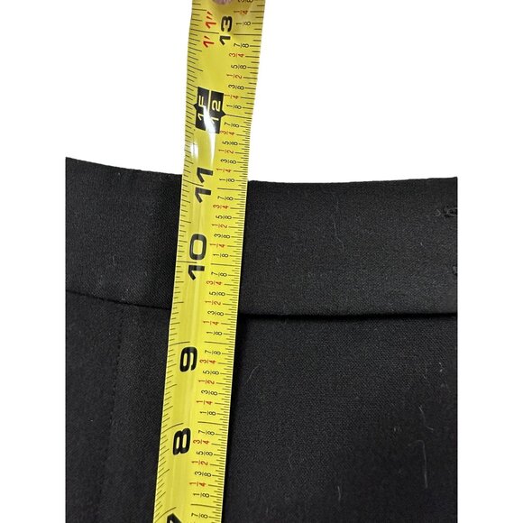 🍒 2/$20 🍒 Black Ann Taylor Slacks sz 8 with Double Button Closure - Picture 6 of 8